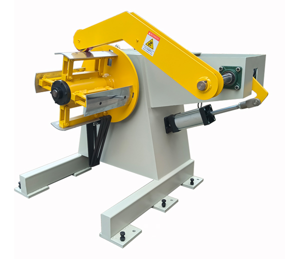 MT自動開卷機(jī)帶壓料臂